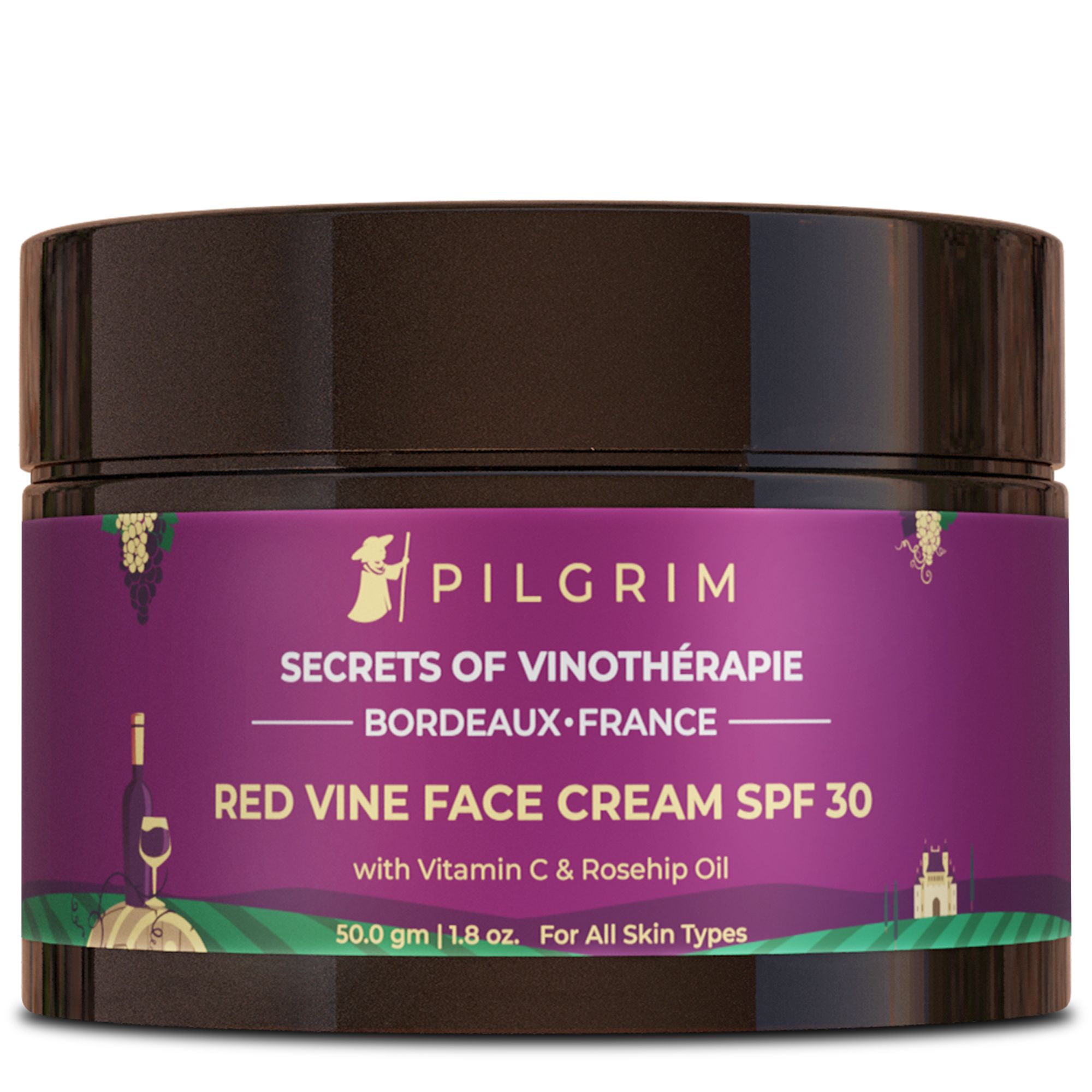 Pilgrim Secrets of Vinothérapie, Bordeaux, France Face Cream