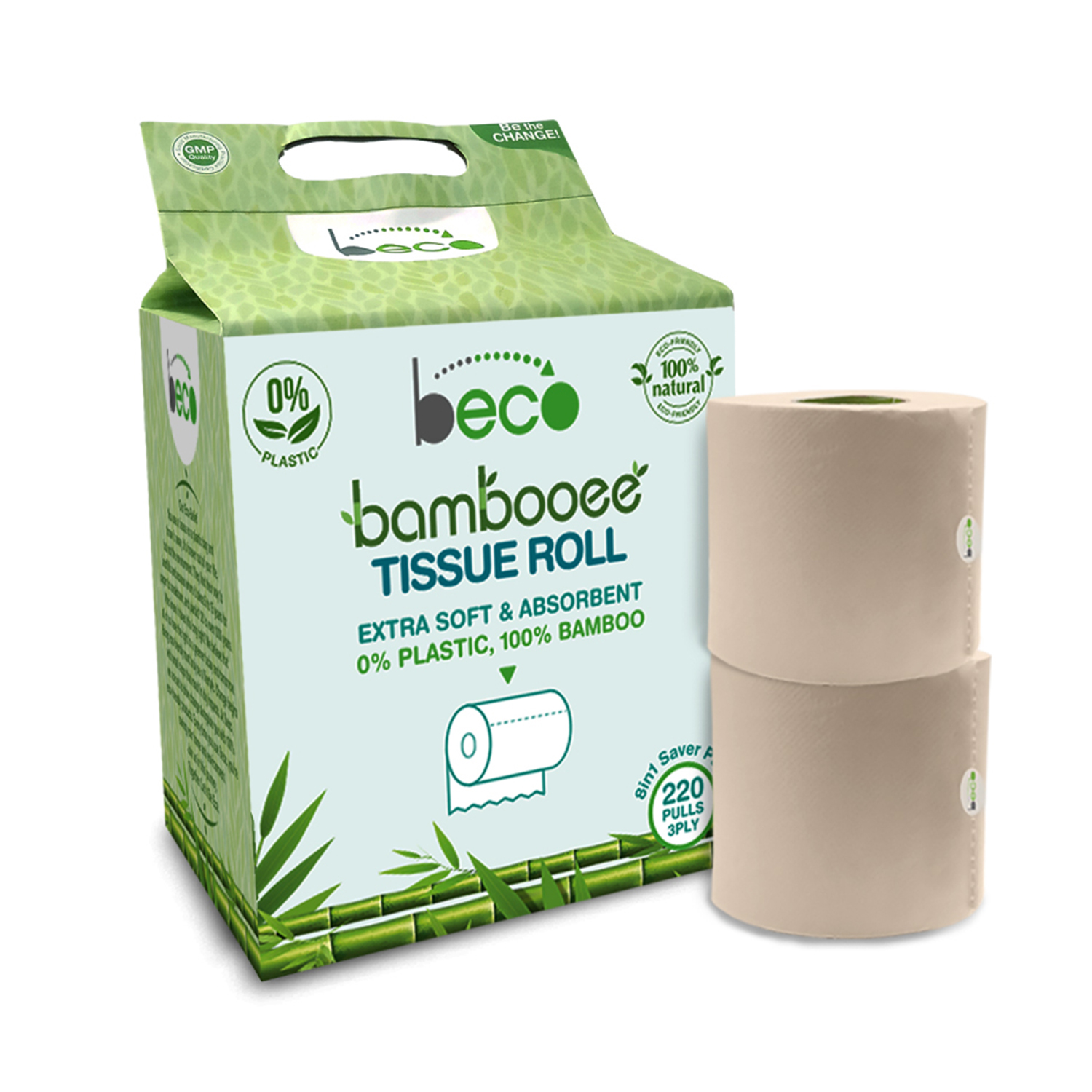 Beco bamboo tissue roll