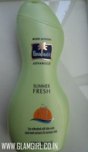 PARACHUTE SUMMER FRESH BODY LOTION REVIEW