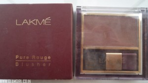 LAKME PURE ROUGE BLUSHER GINGER SURPRISE REVIEW