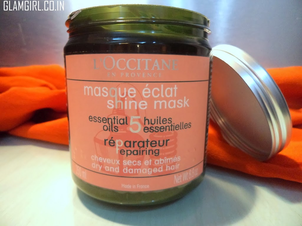 loccitane masque eclat shine mask