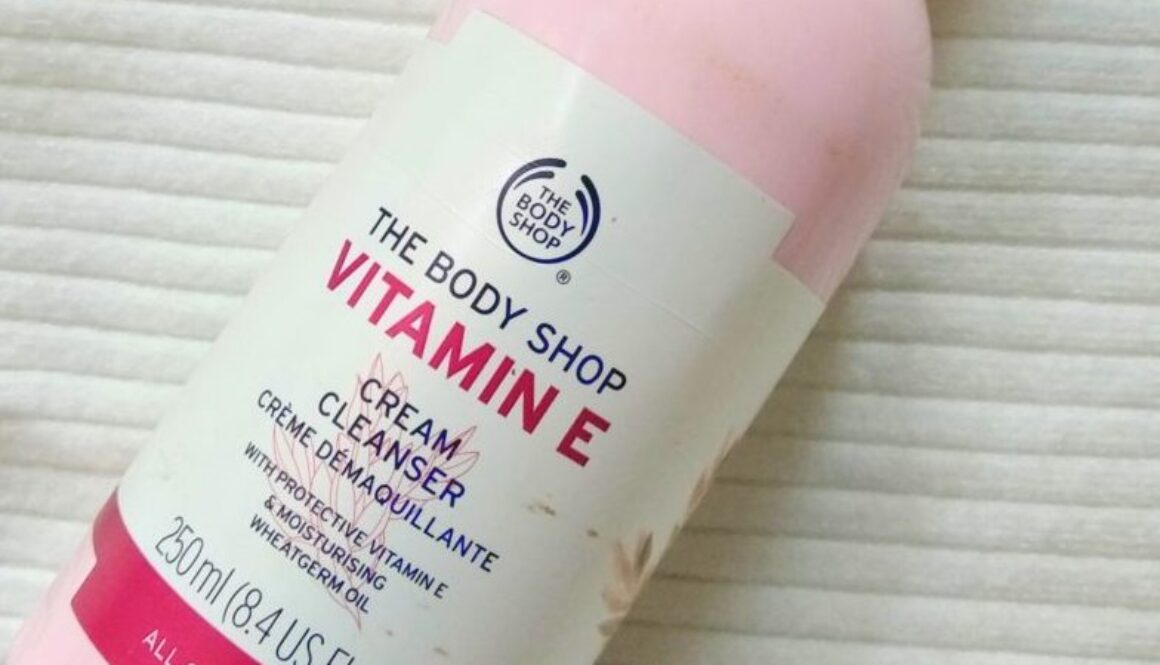 the body shop vitamin e cleanser