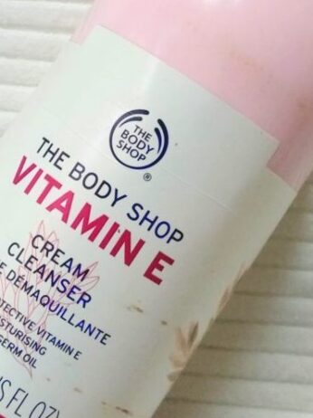 the body shop vitamin e cleanser