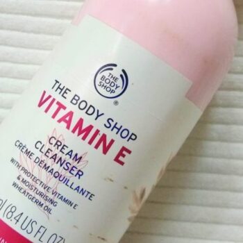 the body shop vitamin e cleanser