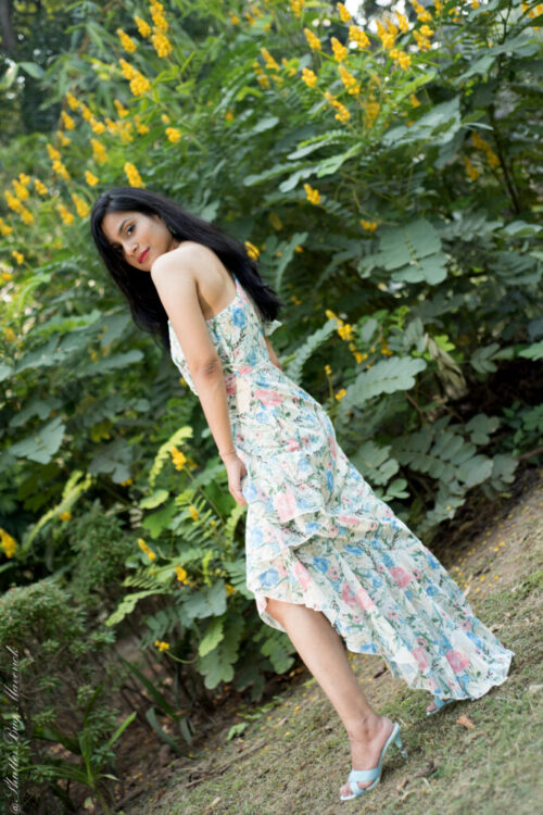 floral summer spring dress-2020