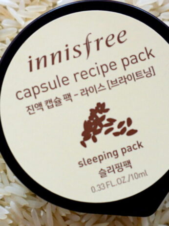 innisfree capsule recipe pack review