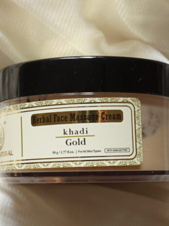 Khadi gold herbal massage cream review