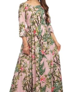 floral maxi dress
