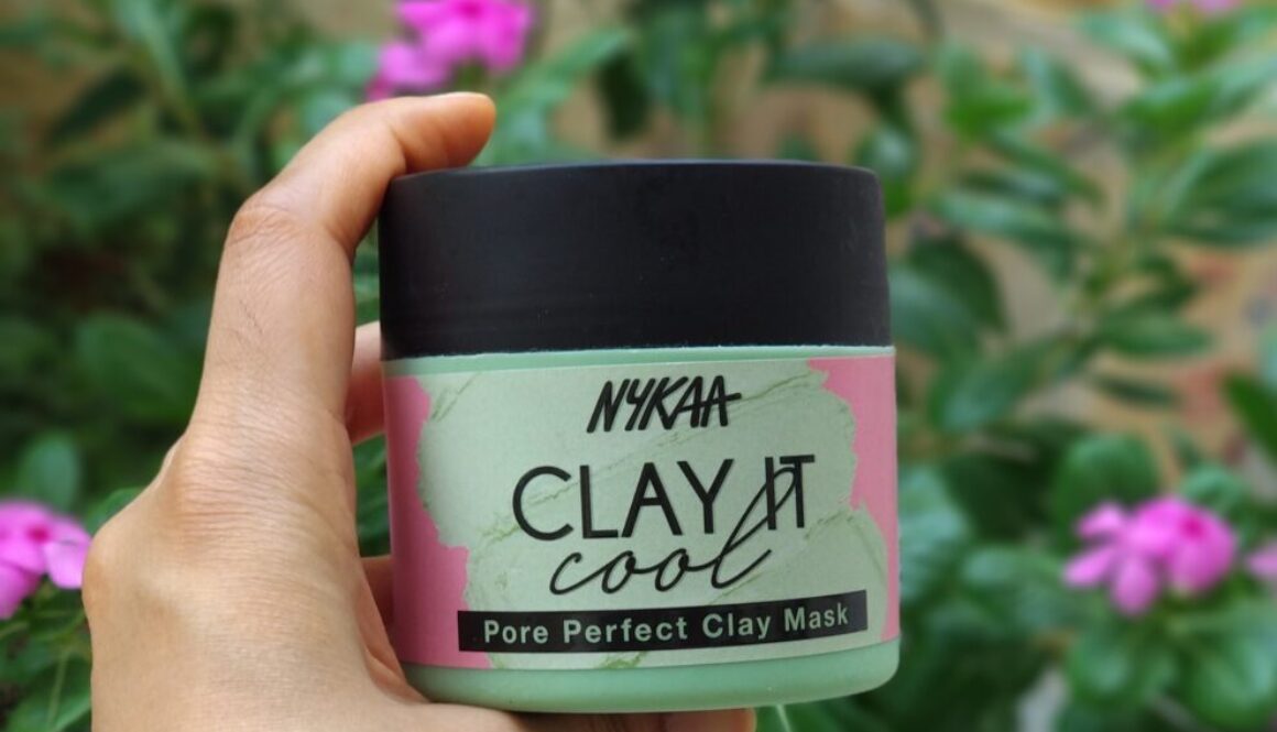 nykaa clay it cool pore perfect clay mask review