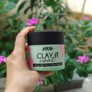 nykaa clay it cool pore perfect clay mask review