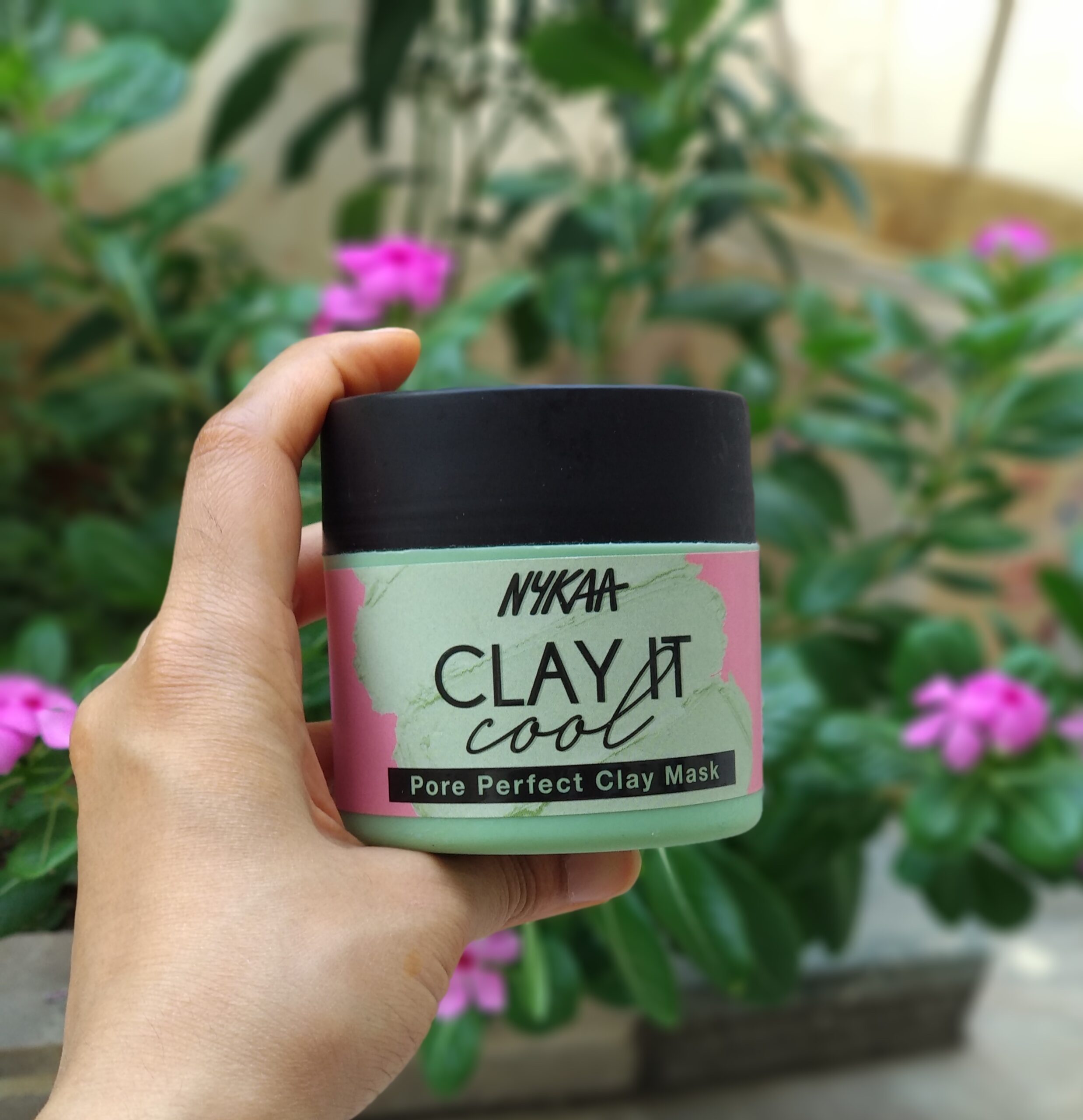 nykaa clay it cool pore perfect clay mask review