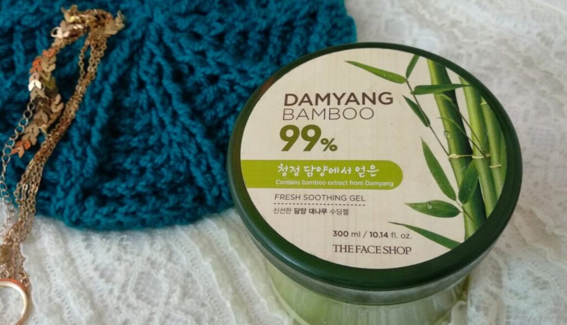 The face shop Damyang bamboo gel review