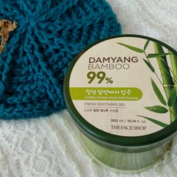 The face shop Damyang bamboo gel review