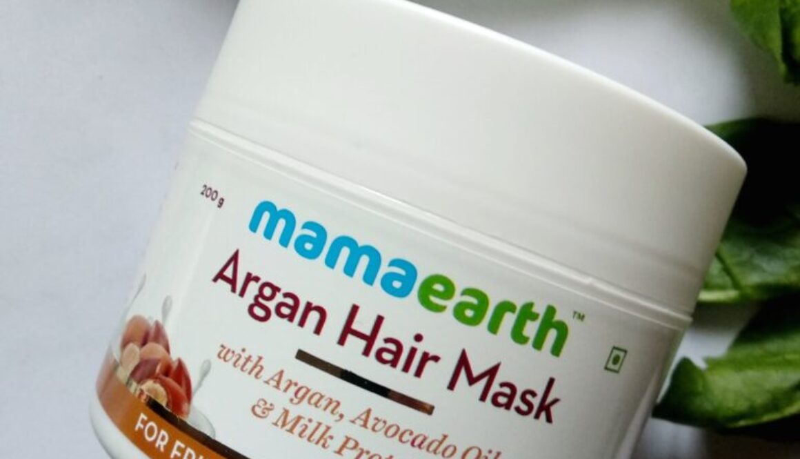 Mamaearth Argan hair mask review