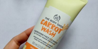 the body shop carrot face wash review