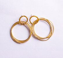 iwishh multi hoops earrings