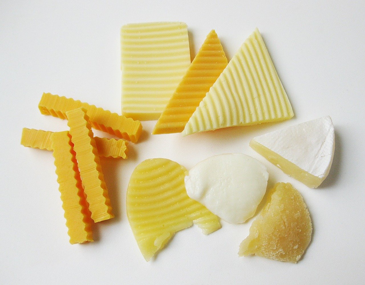 processed foods and dairy products