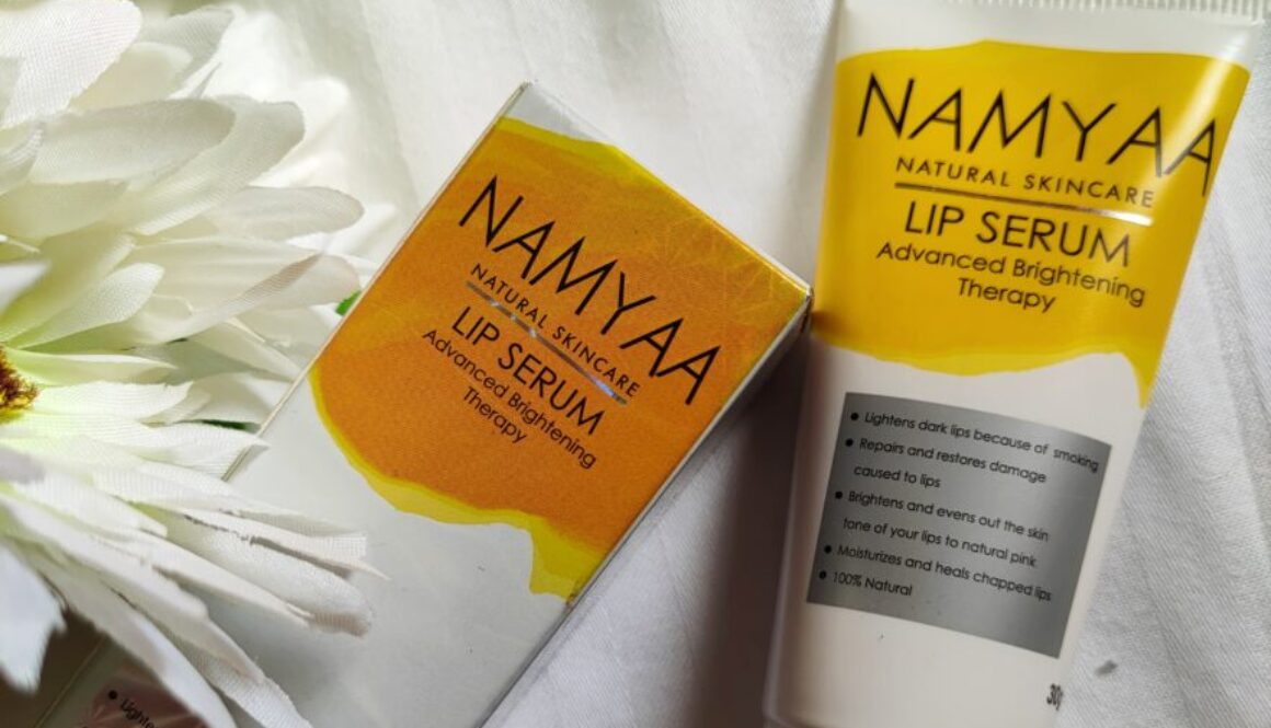 Namyaa natural skincare lip serum review