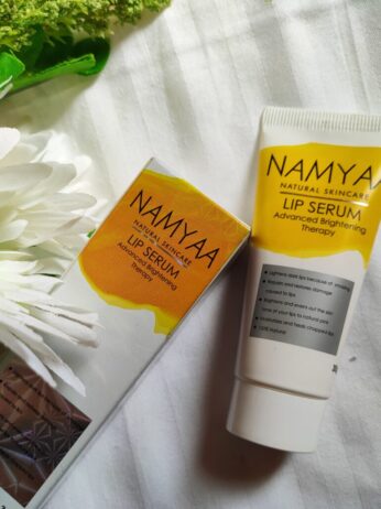 Namyaa natural skincare lip serum review