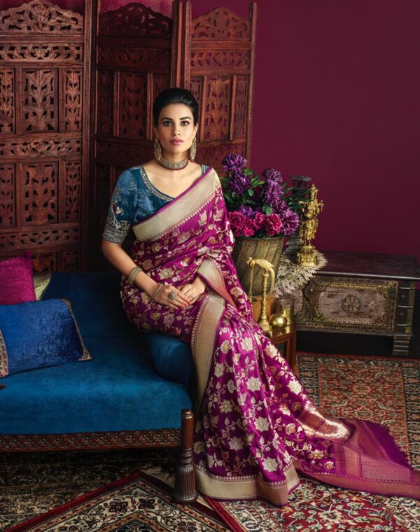 Kankatala Benarsi Silk Saree