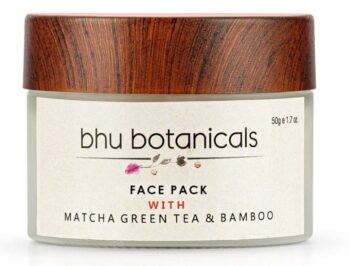 Skin Brightening Face Pack (with Matcha Green Tea & Bamboo)