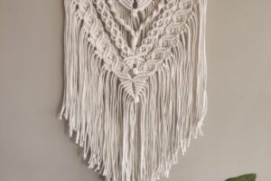 White colour wall hanging