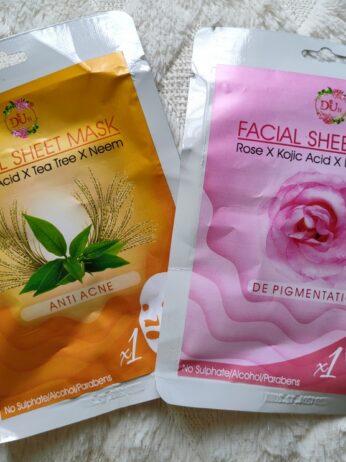 Digvijay herbals facial sheet mask review