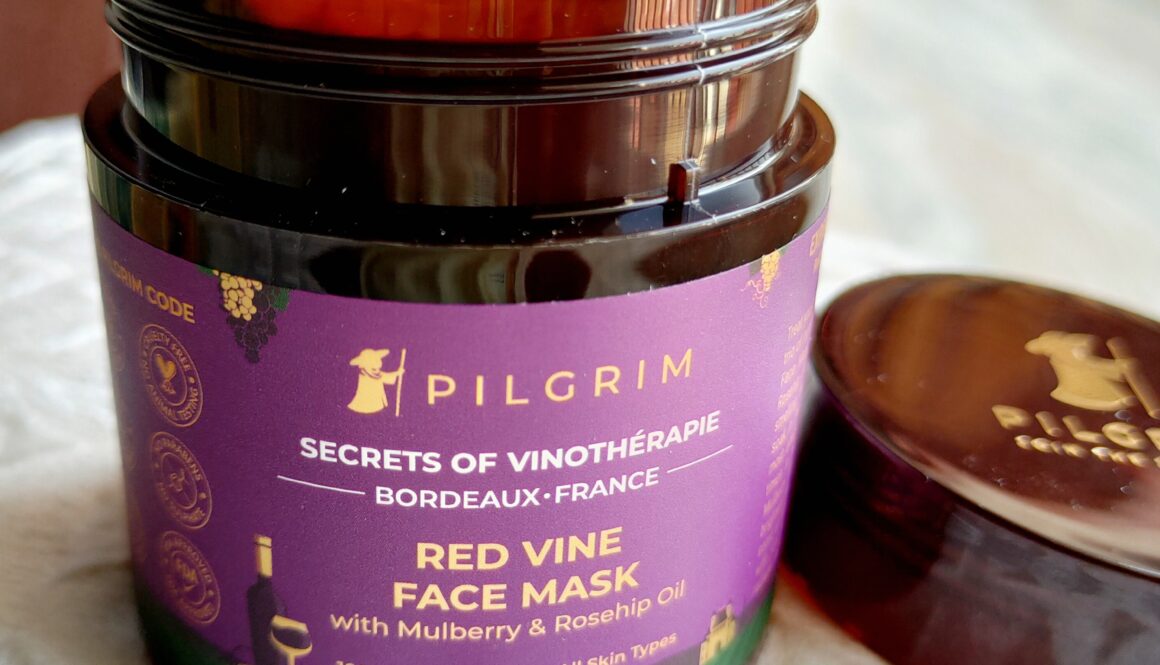 Pilgrim red vine face mask review