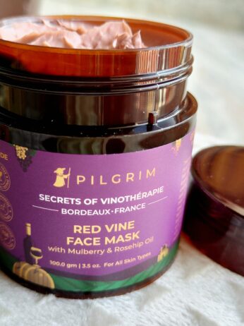 Pilgrim red vine face mask review