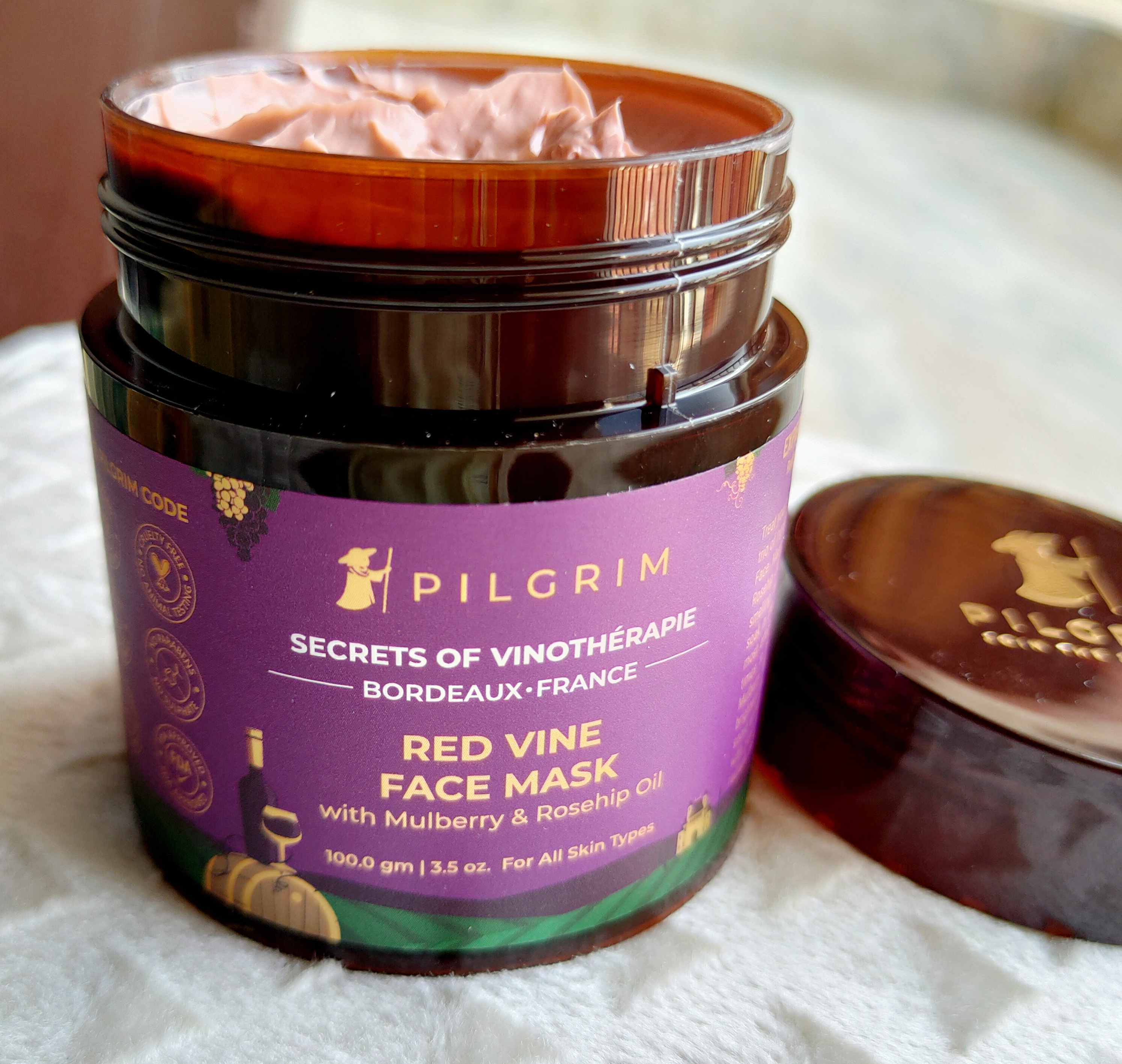 Pilgrim Secrets of Vinotherapie Red Vine Face Mask Review