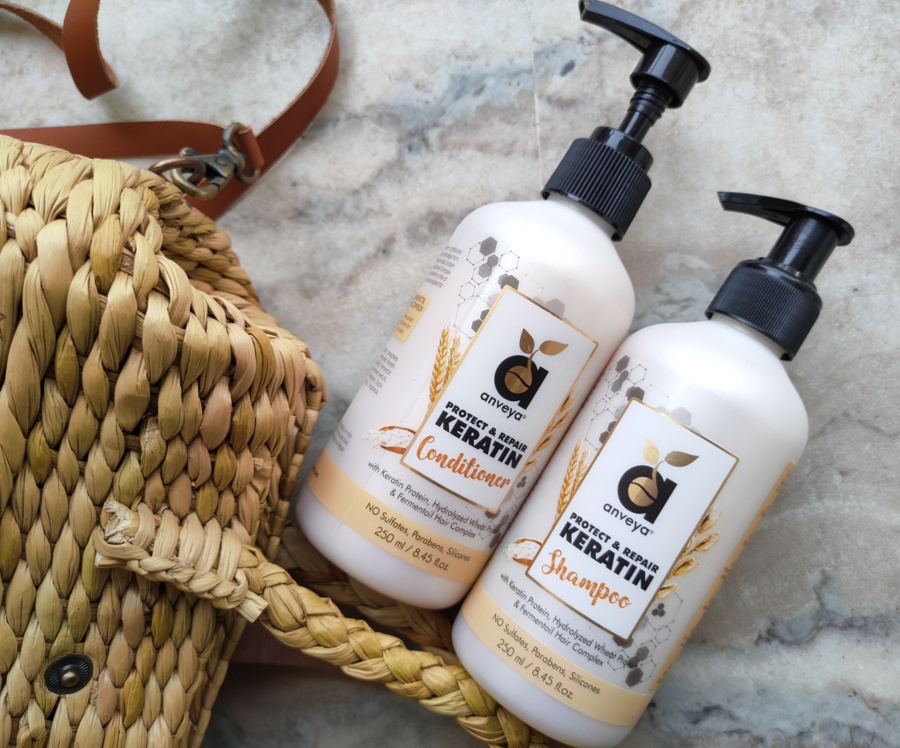Anveya protect & repair keratin shampoo review
