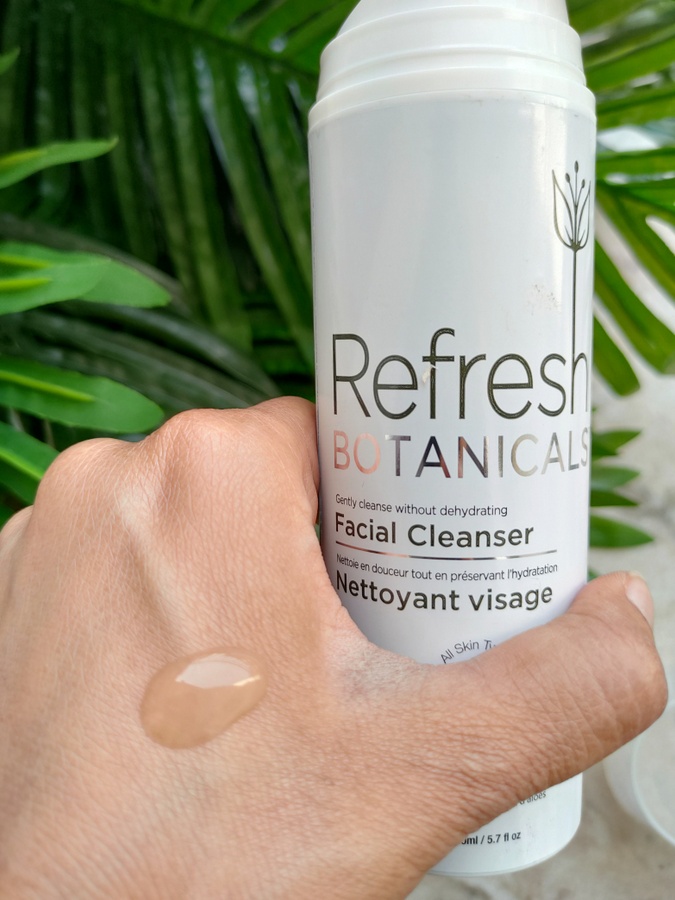 Refresh Botanicals foaming Facial Cleanser Review