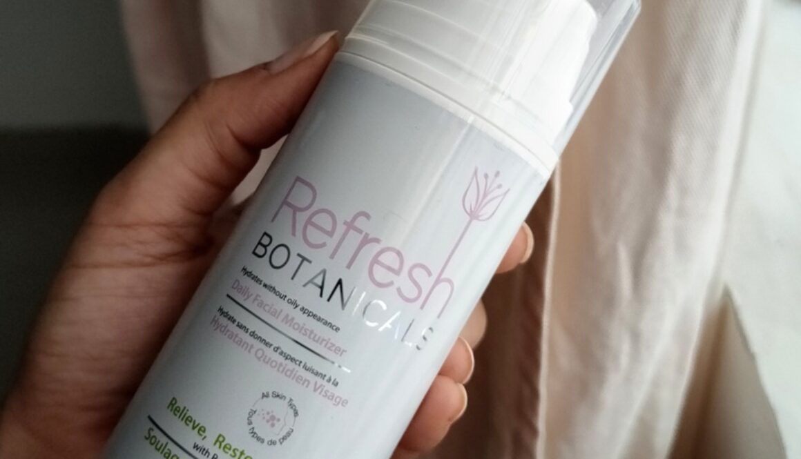 Refresh botanicals Daily Facial moisturizer review