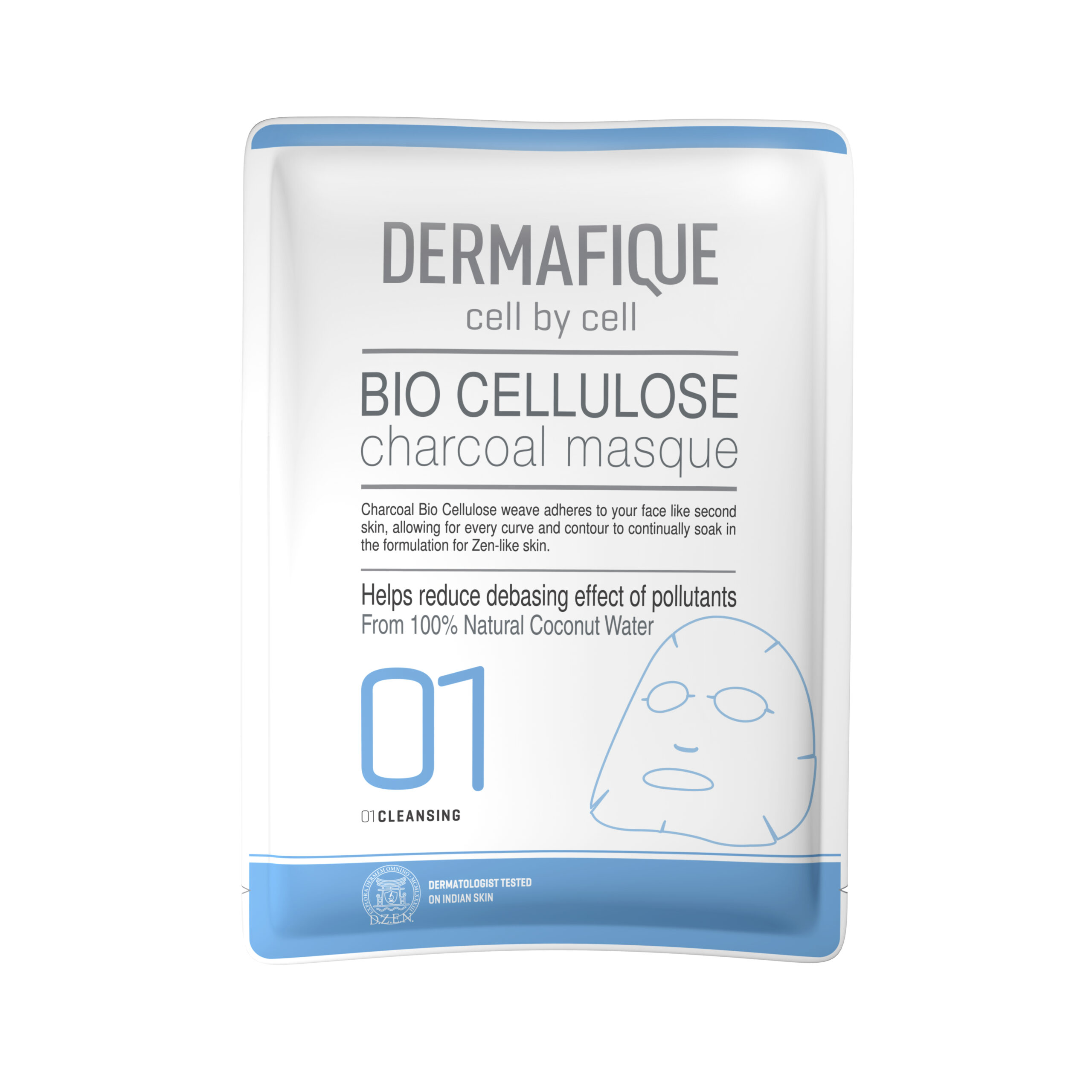 Dermafique Bio Cellulose Tone Perfector Masque 