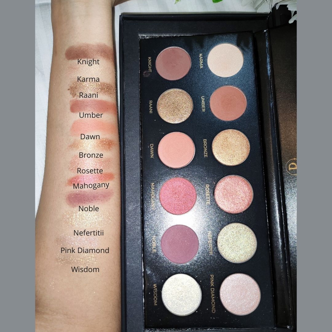 Delora Jones Molten Bronze Eyeshadow Palette Review