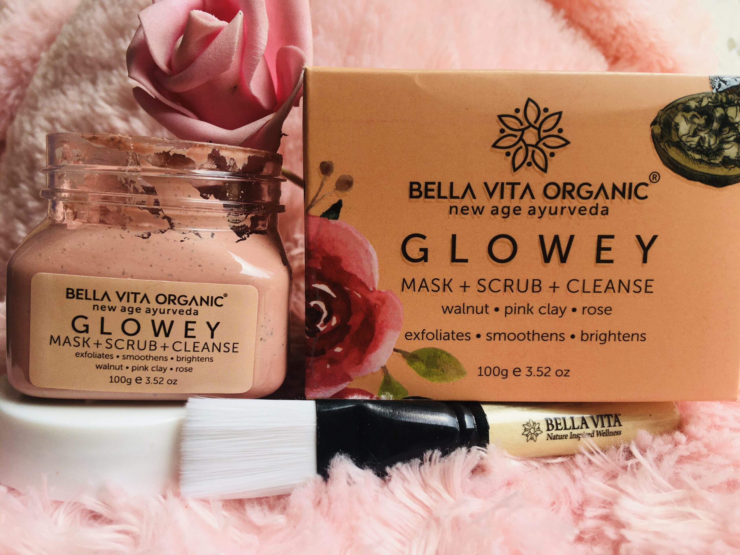 Bella Vita Glowey Mask+Scrub+Cleanse Review