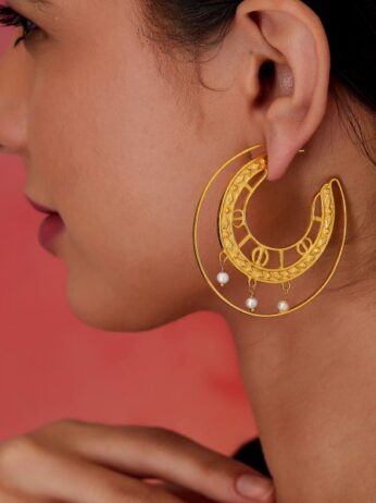 Lady Luck Hoop Earriings