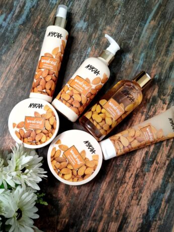 Nykaa Wanderlust californian almond milk range review