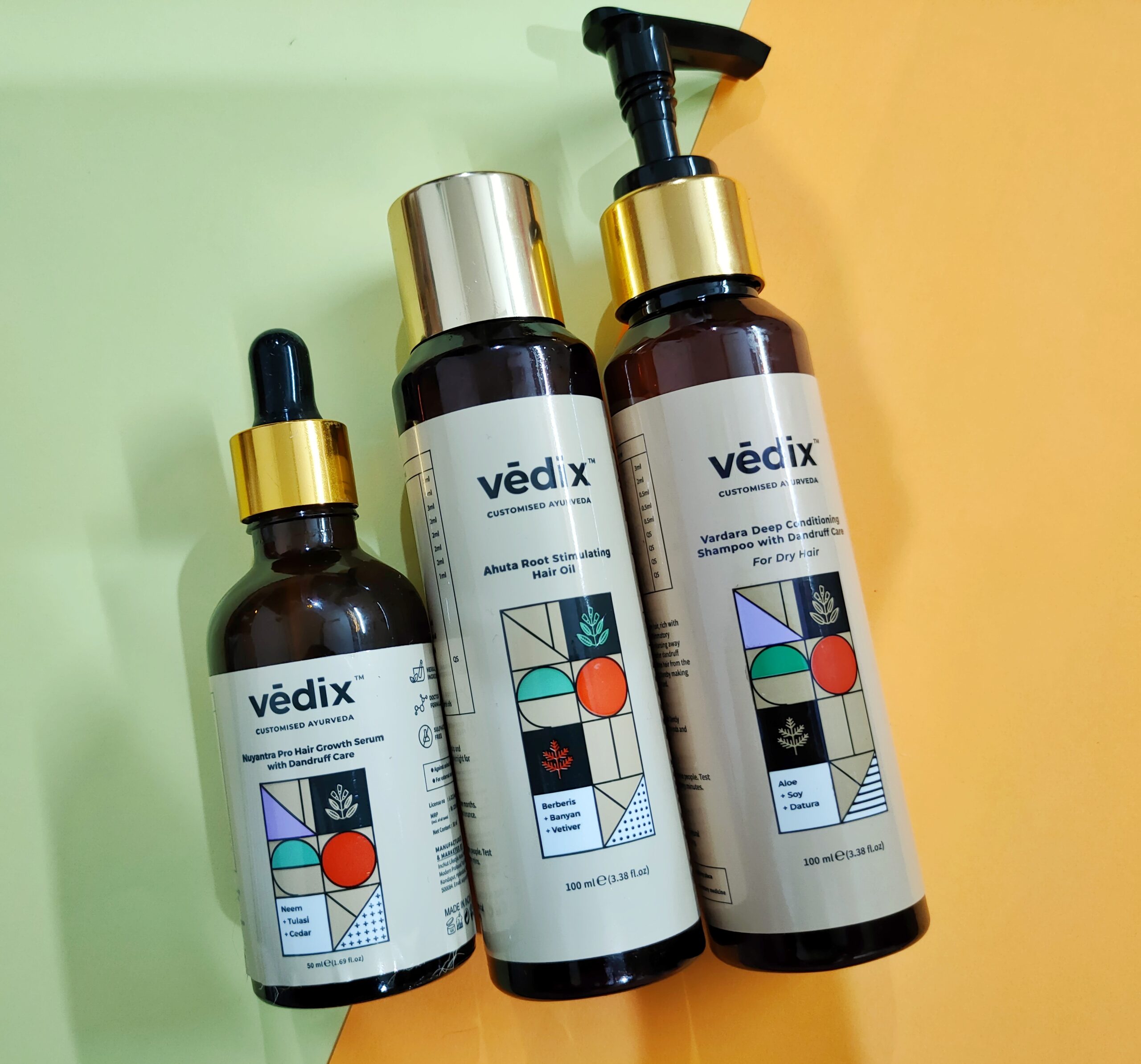 Vedix haircare products