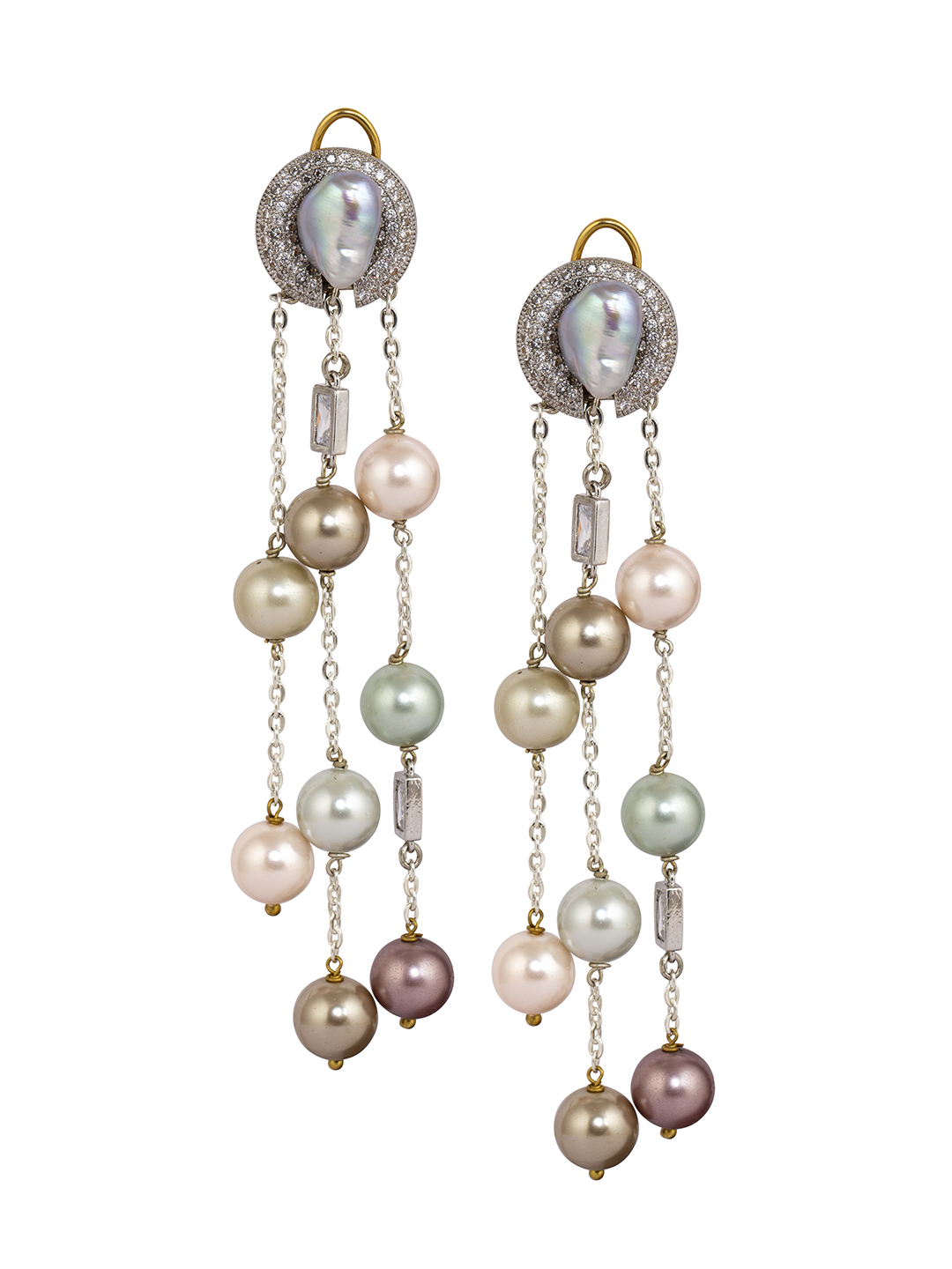 pearl earrings by joules by radhika