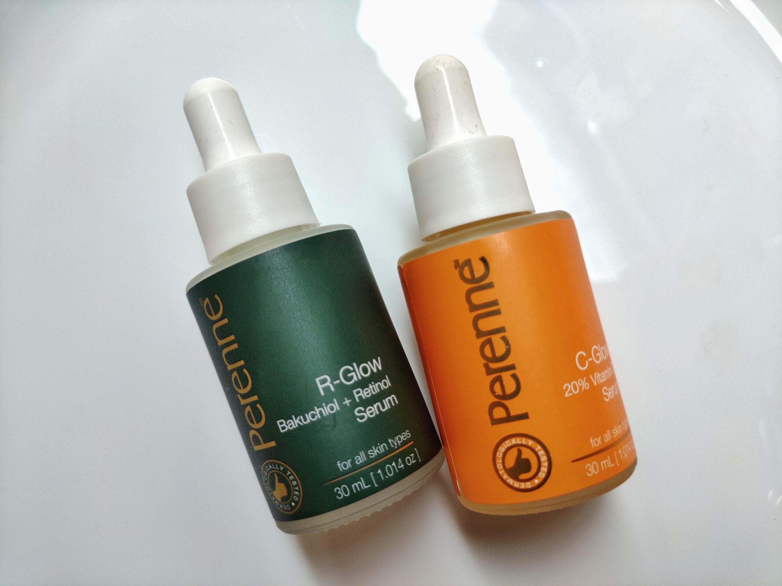 perenne glow serums review