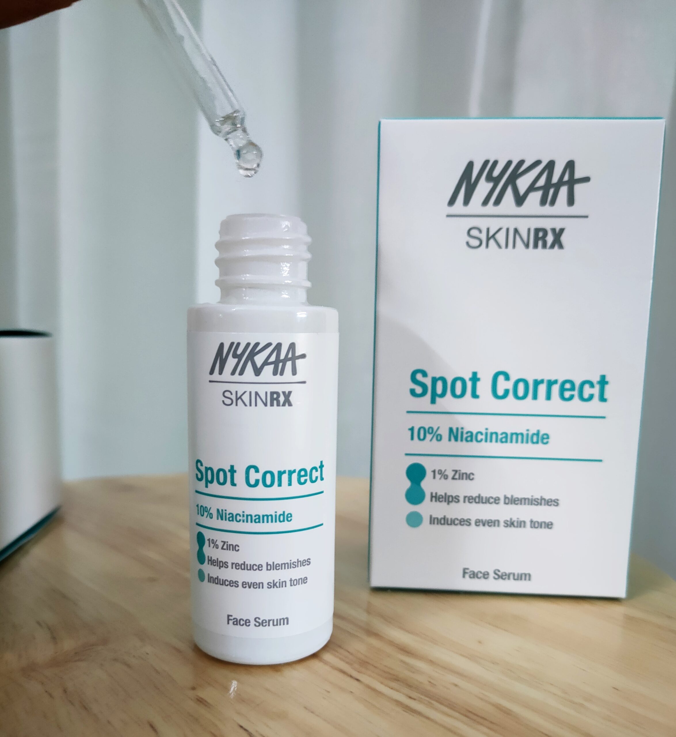 Nykaa SkinRX Spot Correct Face Serum & Moisturizer Review