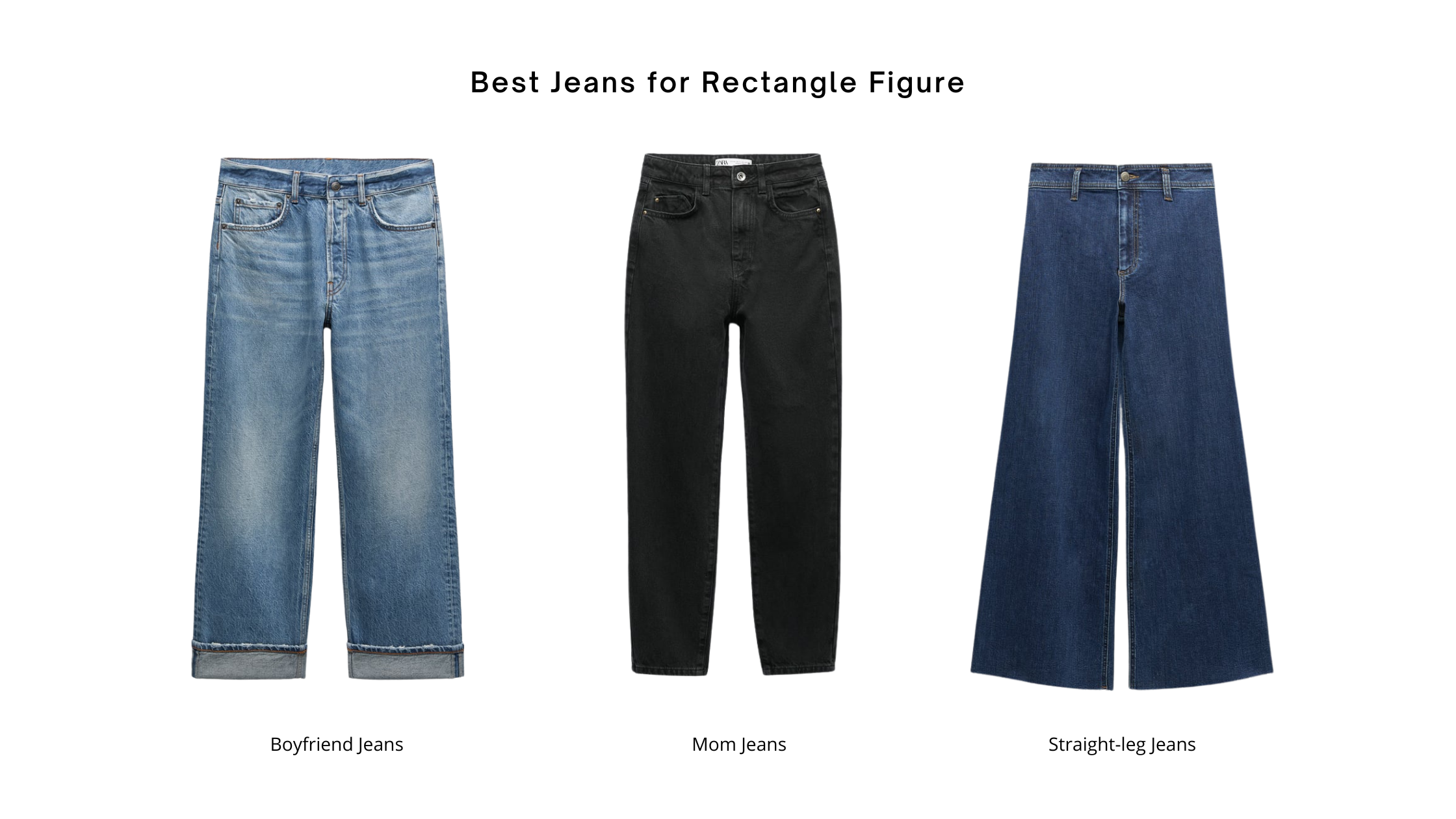 Best jeans for apple body shape