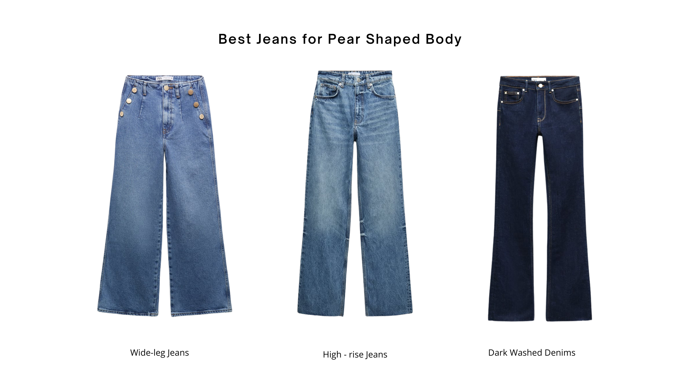 Best jeans for apple body shape