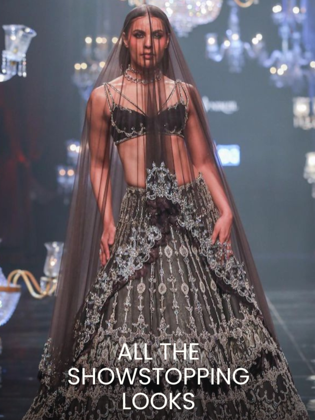 All the Showstopper Looks Lakme Fashion Week 2022 Day 1