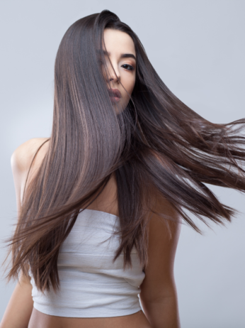 Keratin hair treatment