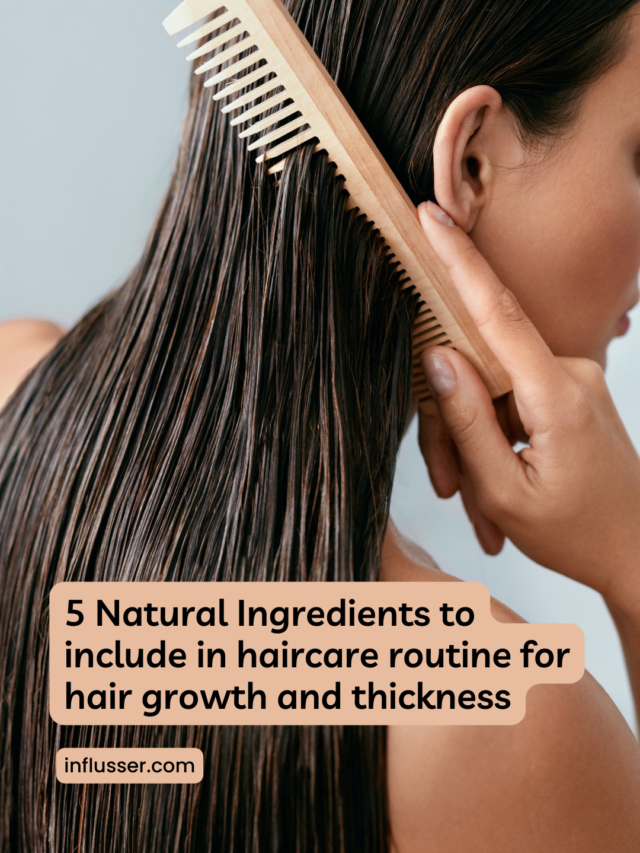 5 Natural Ingredients for Hair Growth and Thickness