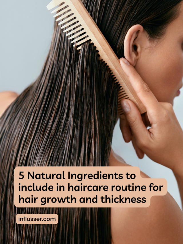 5 natural ingredients for hair growth