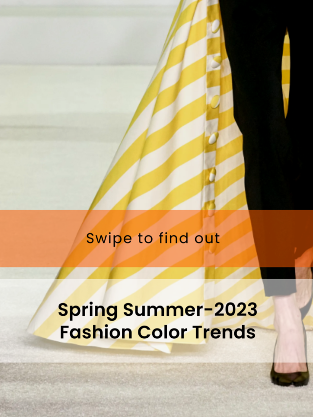 Summer Spring 2023 Fashion Color Trends