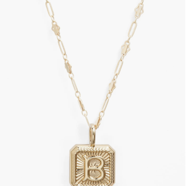 Harlow Initial Pendant Necklace